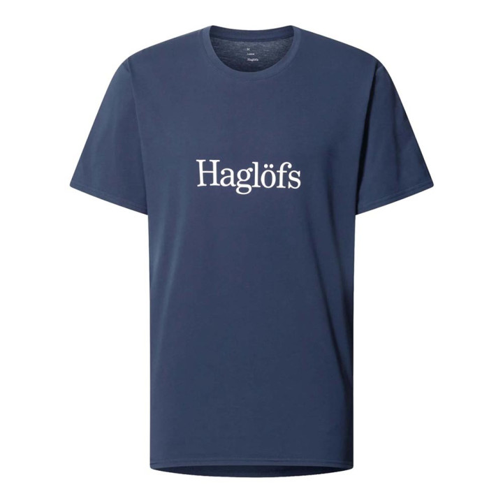 Haglofs T-Shirt Trekking Outsiders Tarn Blue Uomo