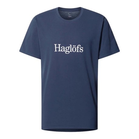 Haglofs T-Shirt Trekking Outsiders Tarn Blue Uomo