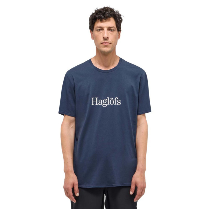 Haglofs T-Shirt Trekking Outsiders Tarn Blue Uomo