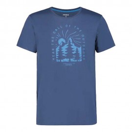 Icepeak T-Shirt Trekking Beeville Navy Blue Uomo