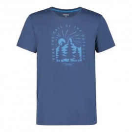 Icepeak T-Shirt Trekking Beeville Navy Blue Uomo