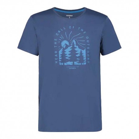 Icepeak T-Shirt Trekking Beeville Navy Blue Uomo