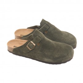 Bioline 1900 Big Suede Bosco - Ciabatte Uomo