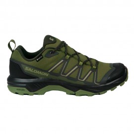 Salomon Exeo 2 GORE-TEX Olive Night Nero Aloe - Scarpe Trekking Uomo
