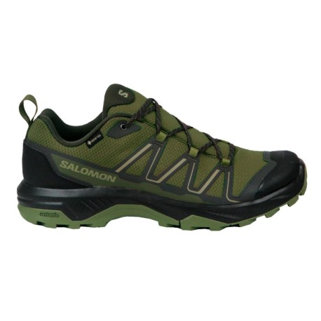 Salomon Exeo 2 GORE-TEX Olive Night Nero Aloe - Scarpe Trekking Uomo