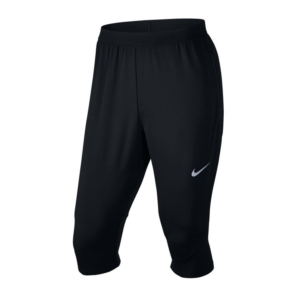 Nike Pant 3qt Rn Flx Dry Phnm Black S