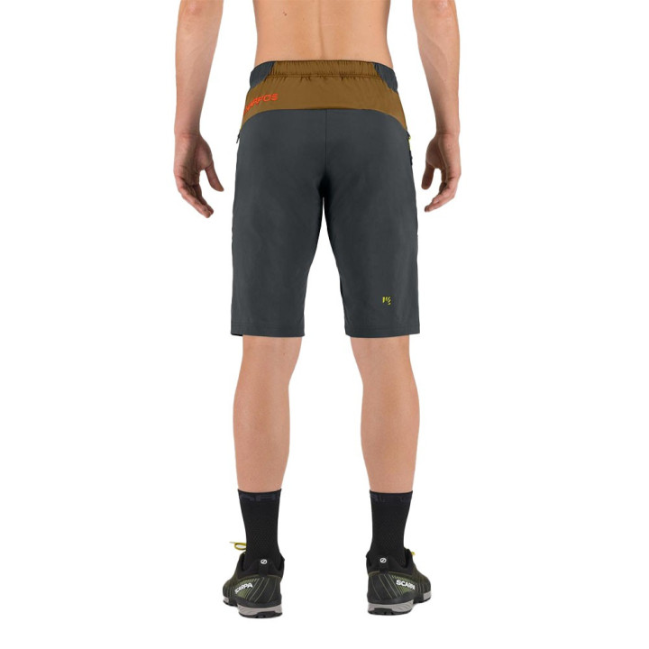 Karpos Bermuda Roccia Woodl Gray Bronze Uomo