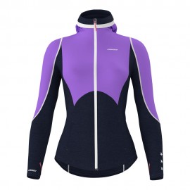 Crazy Felpa Trekking Exit Light Aster-Blue Donna