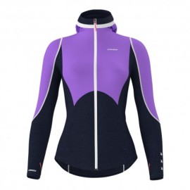 Crazy Felpa Trekking Exit Light Aster-Blue Donna