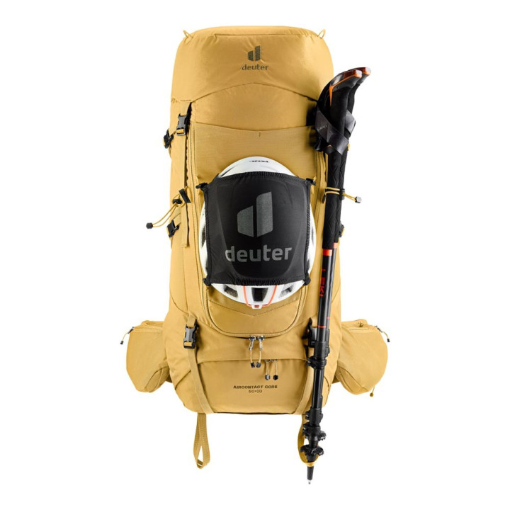 Deuter Zaino Trekking Aircontact Core 50+10 Savanna-Nori