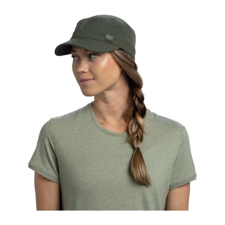 Buff Cappello Trekking Military Solid Khaki
