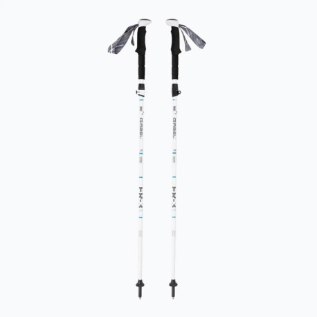 Gabel Bastoncini Trekking Fr-3 Ef Lite 105-125Cm Bianco