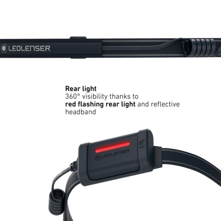 Led Lenser Lampada Frontale Frontale Neo3 Nero