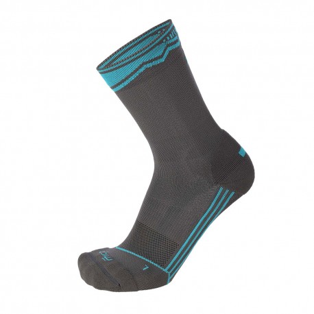 Mico Sport Calza Trekking Media 3054 Anti Zecca Antracite Mel Turc
