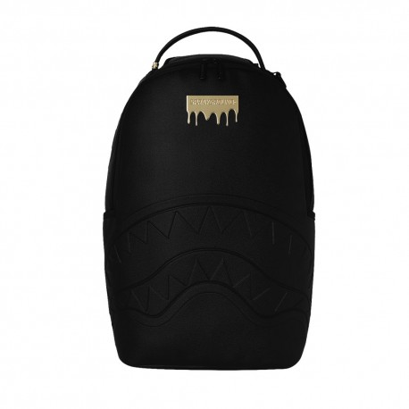 Sprayground Zaino Oro Brick Luxe Nero