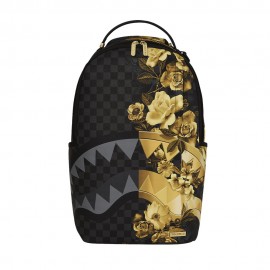 Sprayground Zaino Oro Floral Remix Nero