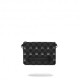 Sprayground Pochette Peeking Character Check Nero
