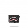 Sprayground Pochette Peeking Character Check Nero