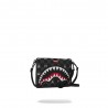Sprayground Pochette Peeking Character Check Nero