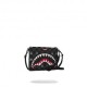 Sprayground Pochette Peeking Character Check Nero