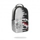 Sprayground Zaino Argento Side Drip Back Pack Nero