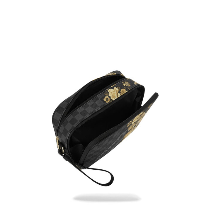 Sprayground Pochette Gold Drap Crossover Nero