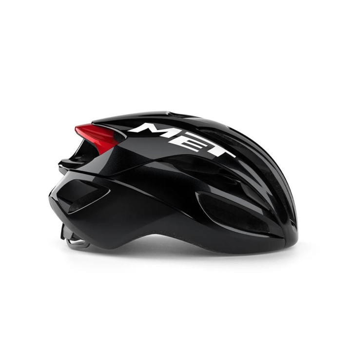Met Casco Bici Rivale Mips Nero Rosso Glossy