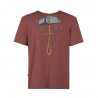 E9 T-Shirt Arrampicata Sapiens Paprika Uomo