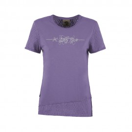 E9 T-Shirt Arrampicata Bonny Wisteria Donna