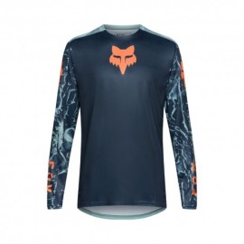 Fox Maglia Mtb Ranger Image Print Arc Blu Uomo