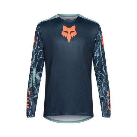Fox Maglia Mtb Ranger Image Print Arc Blu Uomo