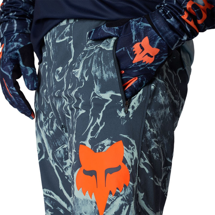 Fox Pantaloni Mtb Ranger Image Print Arc Blu Uomo