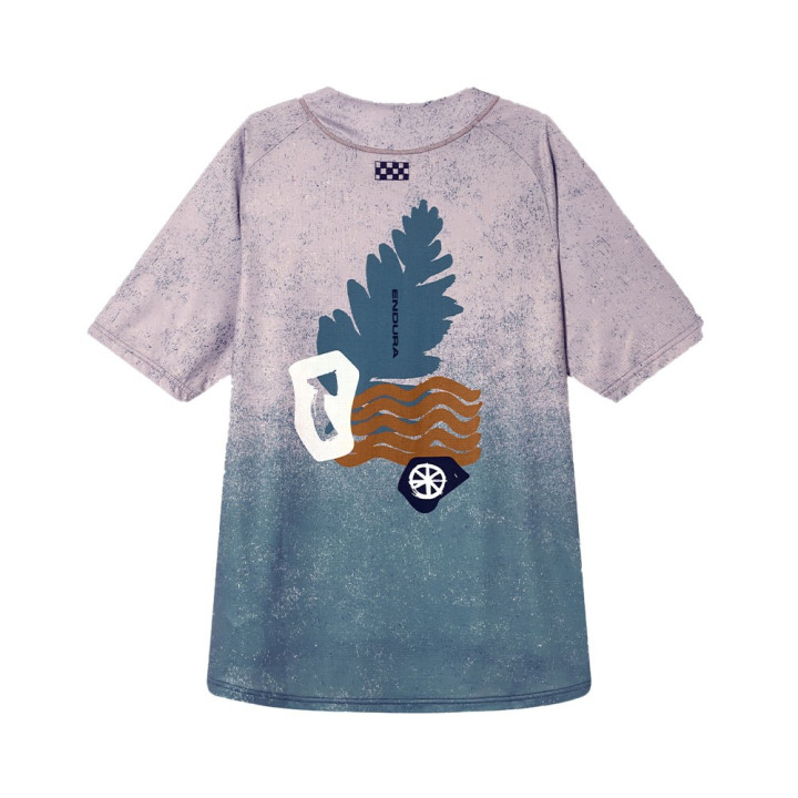 Endura T-Shirt Mtb Singletrack Print Titanium Uomo