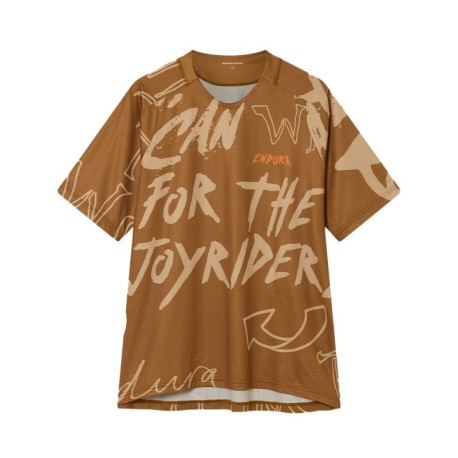 Endura T-Shirt Mtb Singletrack Print Trail Bronze Uomo