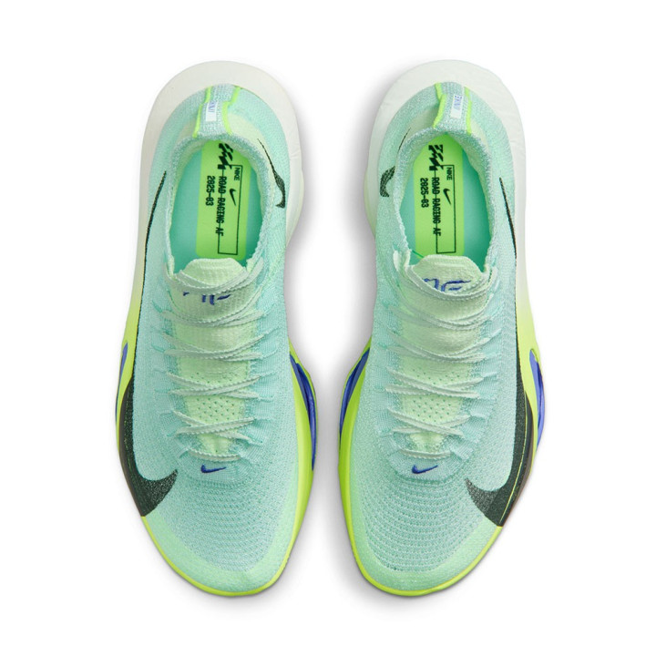 Nike Air Zoom Alphafly Next % 3 Barely Verde Nero - Scarpe Running Uomo