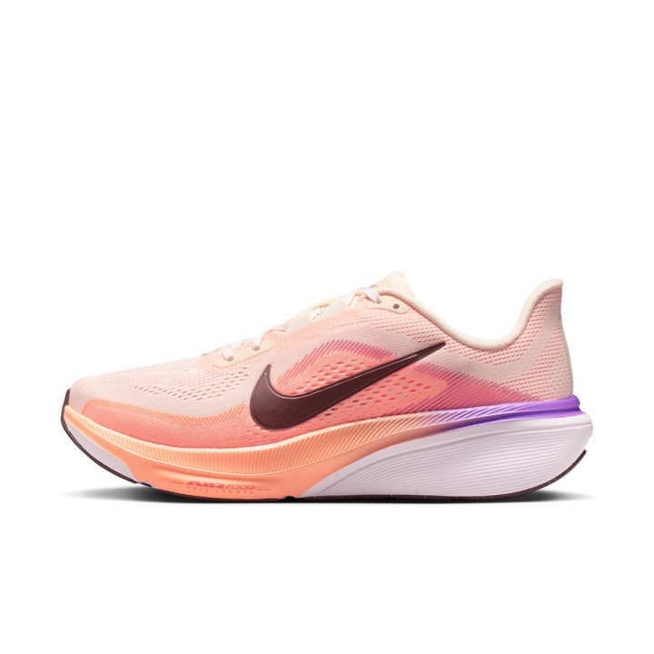 Nike Pegasus 42 Chalk Arancio Pulse-Bright Violet - Scarpe Running Donna