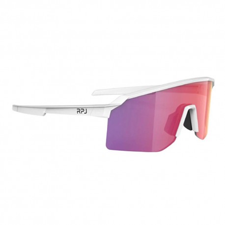 Rpj Occhiali Ciclismo Zedd Bianco Shiny Multi Red