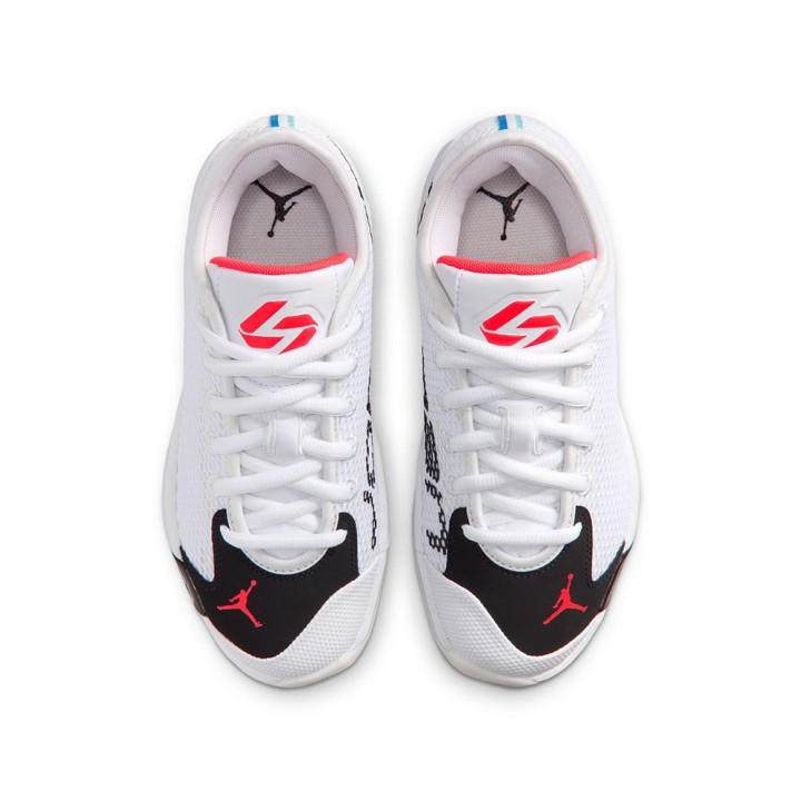 Nike Jordan Luka 77 Gs Bianco Crimson - Scarpe Basket Bambino