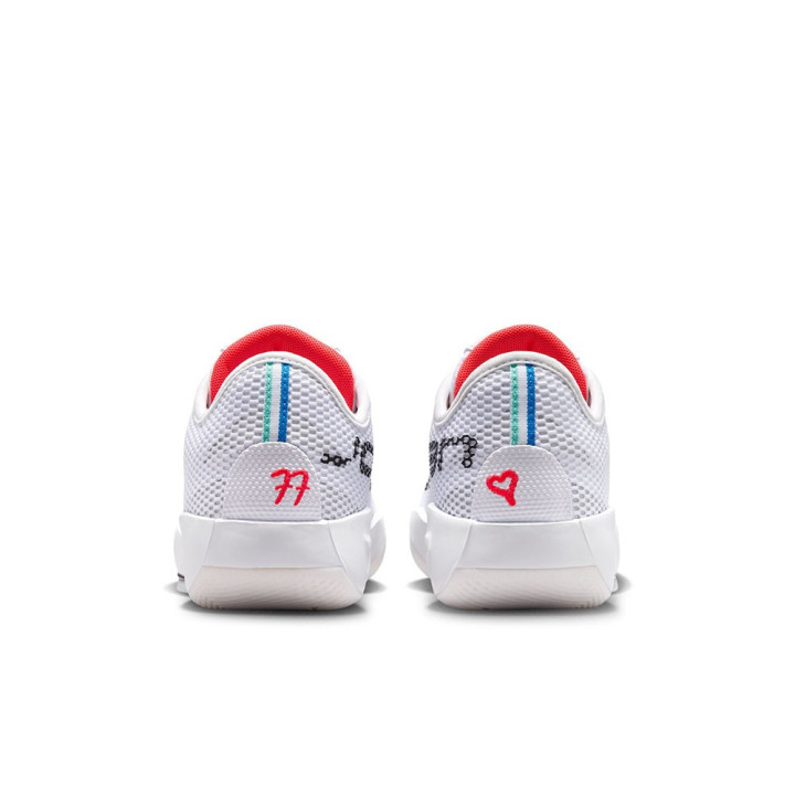Nike Jordan Luka 77 Gs Bianco Crimson - Scarpe Basket Bambino