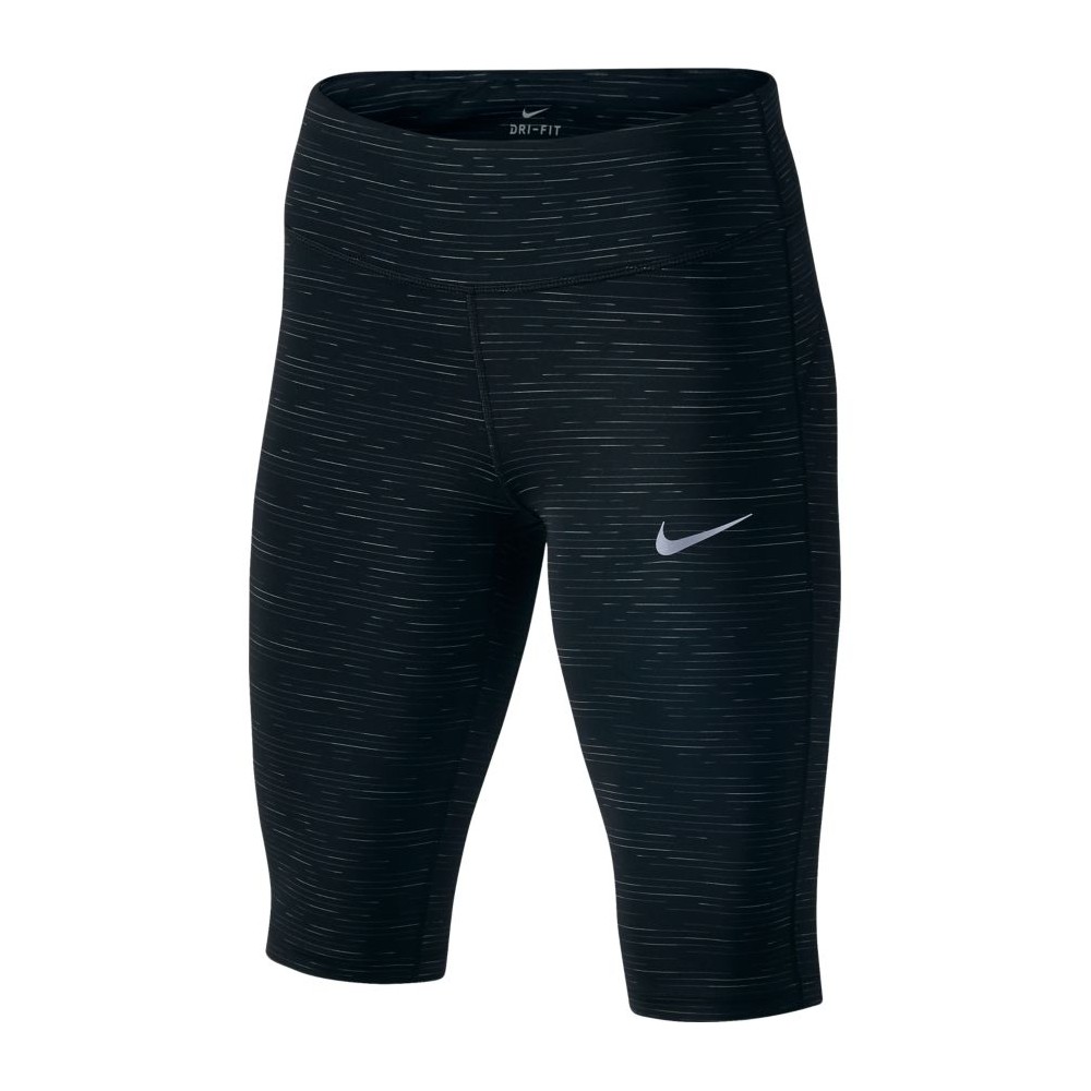 Nike Tght Half Donna Run Pwr Epic Lx Black XS