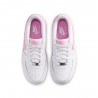 Nike Air Force 1 Gs Bianco Rosa Rise-Bianco - Sneakers Bambina