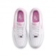 Nike Air Force 1 Gs Bianco Rosa Rise-Bianco - Sneakers Bambina