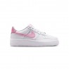 Nike Air Force 1 Gs Bianco Rosa Rise-Bianco - Sneakers Bambina