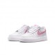 Nike Air Force 1 Gs Bianco Rosa Rise-Bianco - Sneakers Bambina