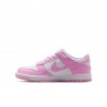 Nike Dunk Low Gs Bianco Rosa - Sneakers Bambina
