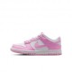 Nike Dunk Low Gs Bianco Rosa - Sneakers Bambina