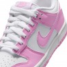 Nike Dunk Low Gs Bianco Rosa - Sneakers Bambina