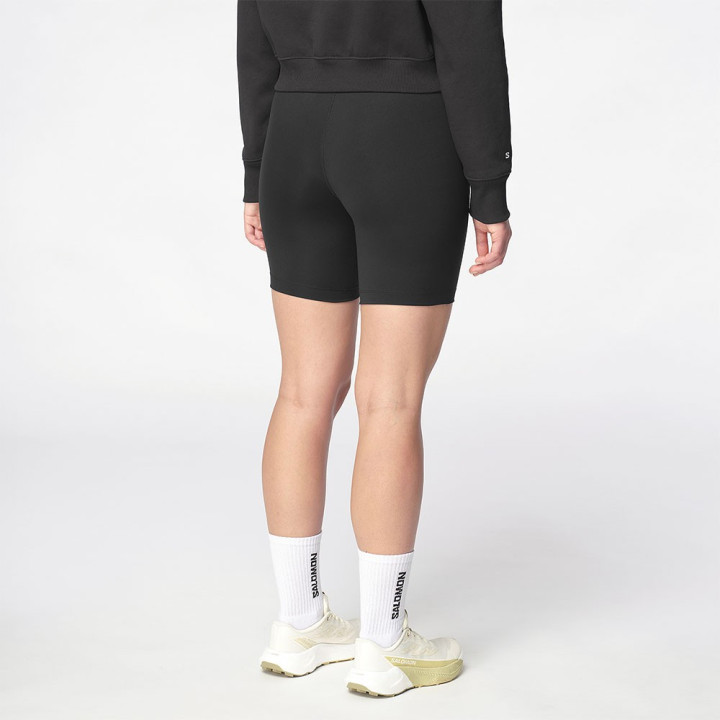 Salomon Tight Trail Running 6" Shkout Deep Nero Donna