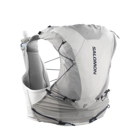 Salomon Zaino Trail Running Adv Skin 12 Set Alloy Gray Violet Spellbound