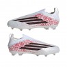 ADIDAS F50 Elite Ll Fg J Ly Bianco Nero Rosso - Scarpe Da Calcio Bambino